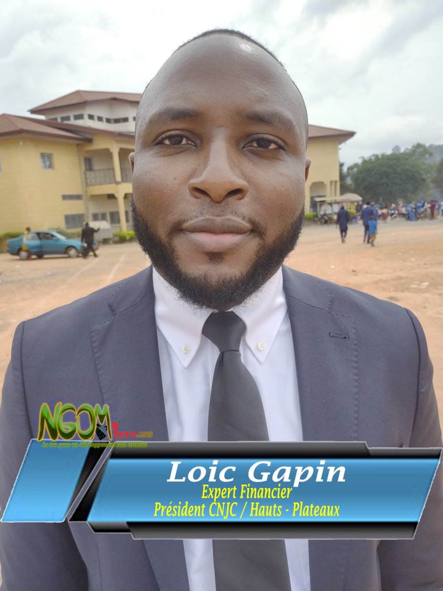 Fête de la Jeunesse 2026 ''les jeunes camerounais ont le Potentiel pour créer de la richesse et être autonome '' Loic Gapin / Président CNJC HAUTS PLATEAUX
