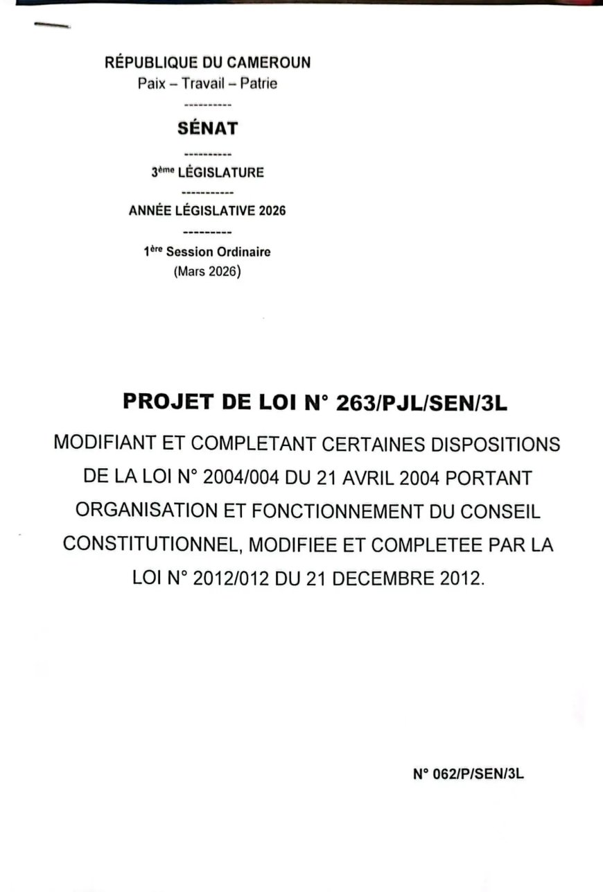 Révision constitutionnelle :  Des mouvements attendus
