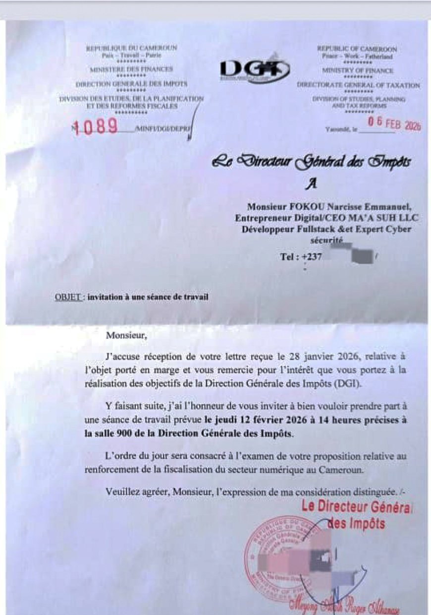 De la taxe sur les créateurs au vrai danger de l'Affaire CAMCIS: Paroles d expert