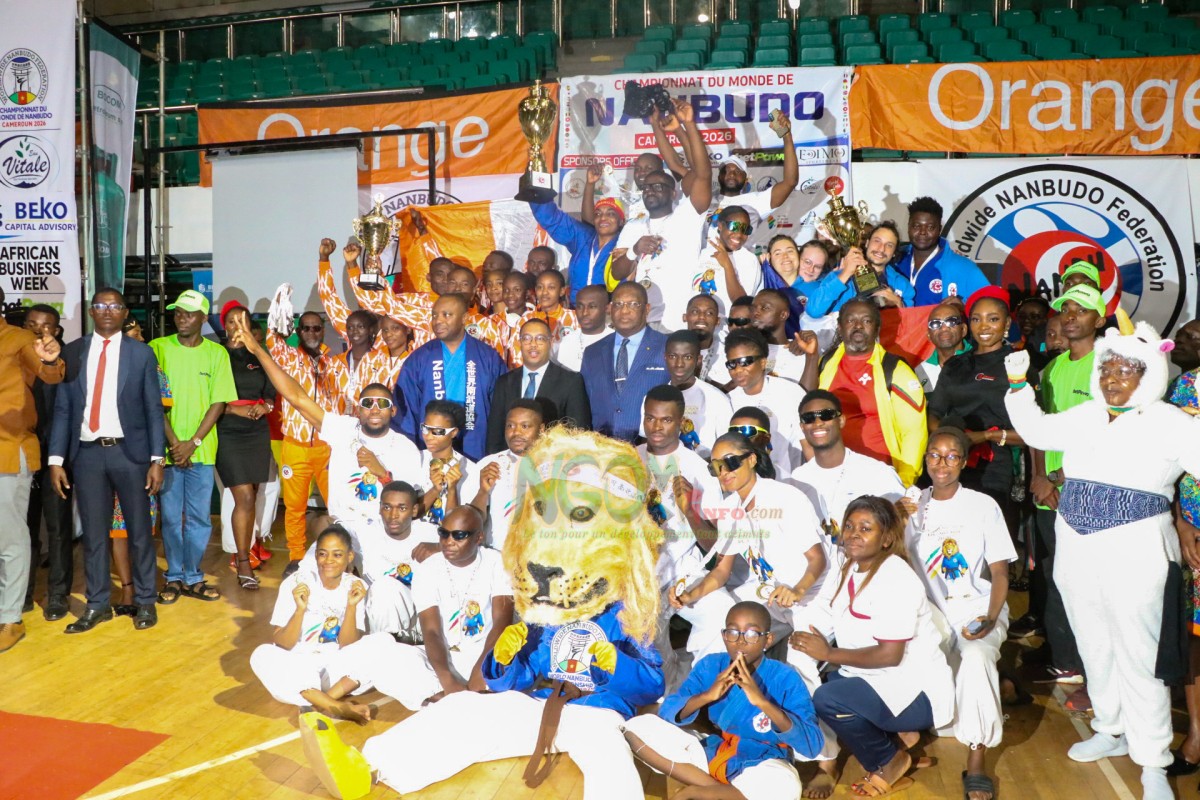 Le Cameroun sacré CHAMPION DU MONDE DE NANBUDO 2026