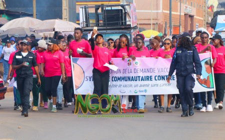 Octobre Rose à Bafoussam : marcher pour dépister, agir pour sauver 